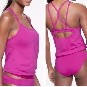 Size 34B/C Athleta Cross Back Blousy Swim Tankini
